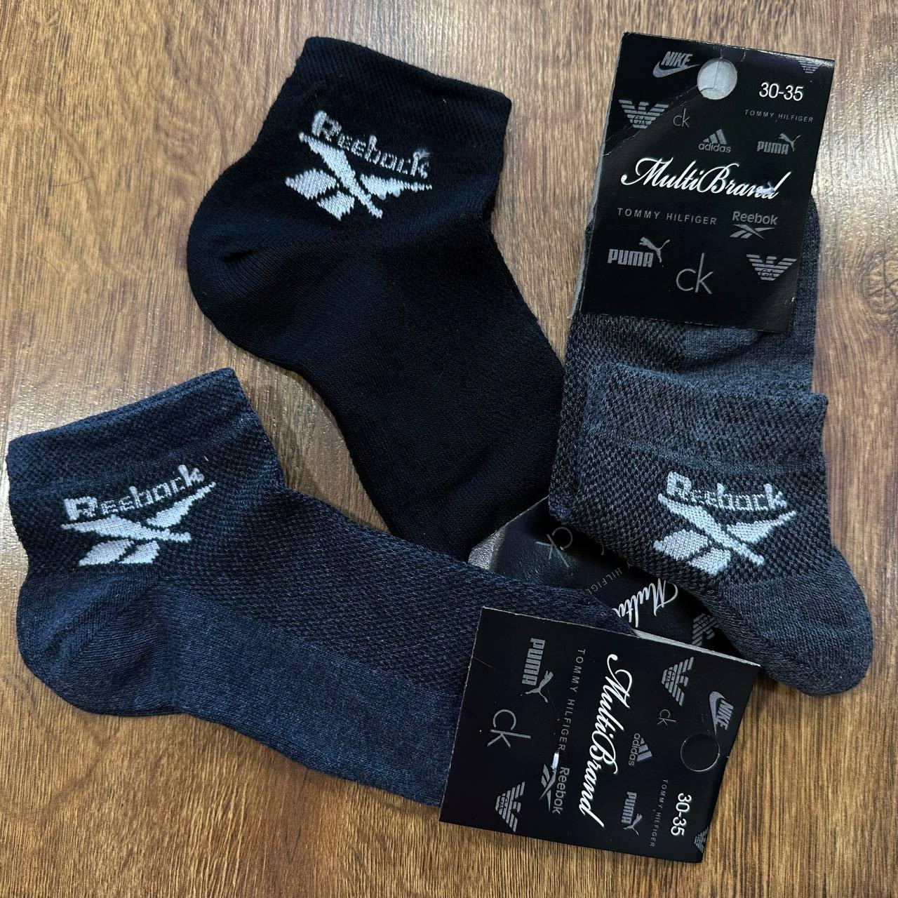 Дитячі стрейчеві шкарпетки,сітка"Multi Brand" 30-35 / 12 пар, фото 1