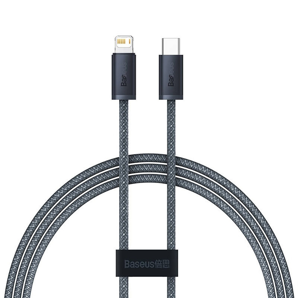 Кабель Baseus Dynamic Series Fast Charging Data Cable Type-C to iP 20W 2m Slate Gray, фото 1
