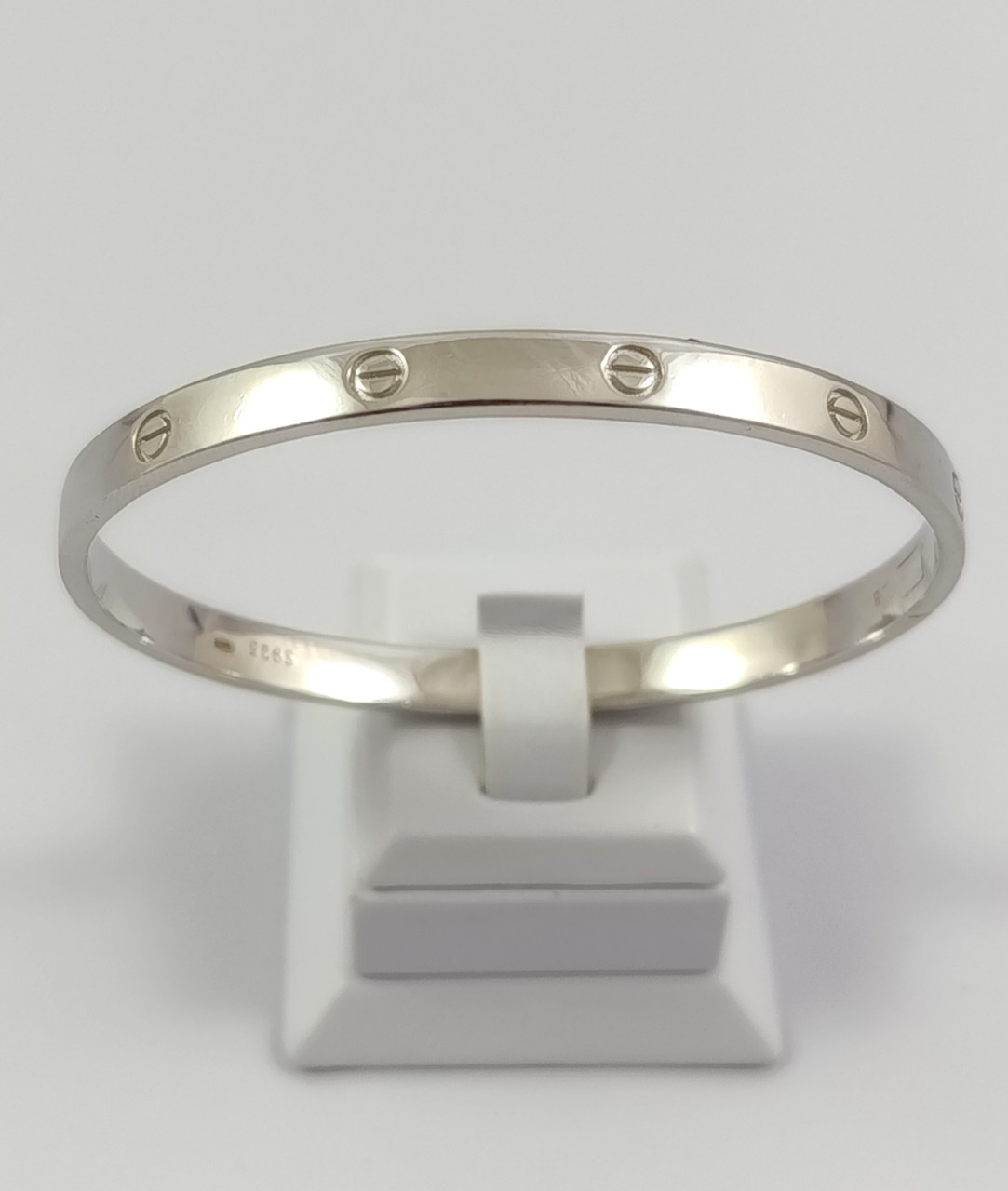 Срібний браслет в стилі Картьє без вставок Арт.CART-б, фото 1