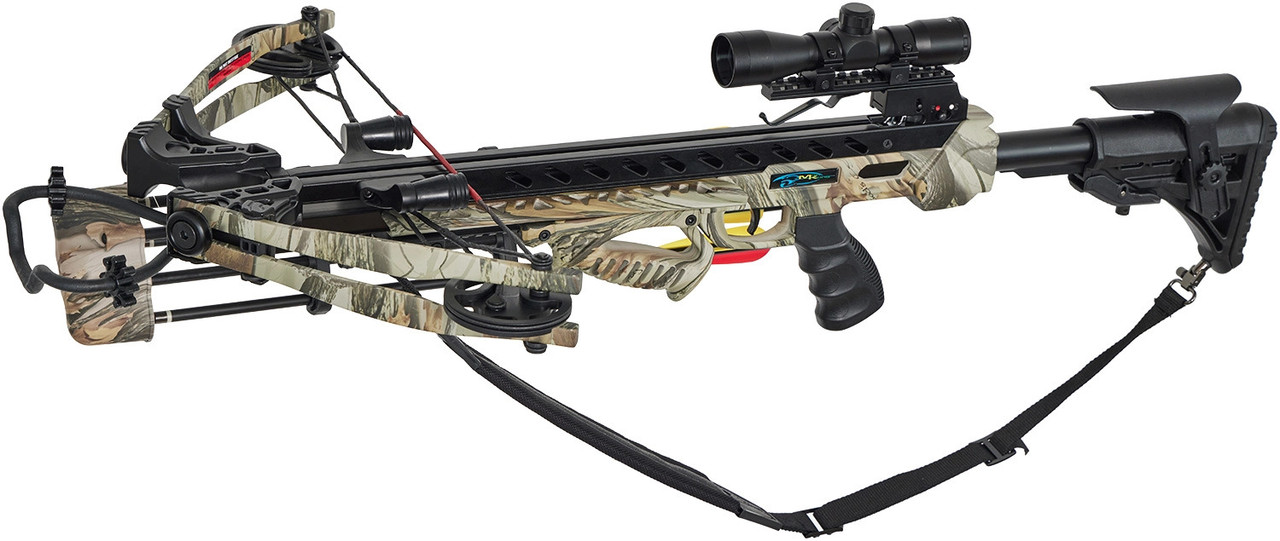 Арбалет Man Kung XB56 Frost Wolf KIT Блочный, винт. типа camo