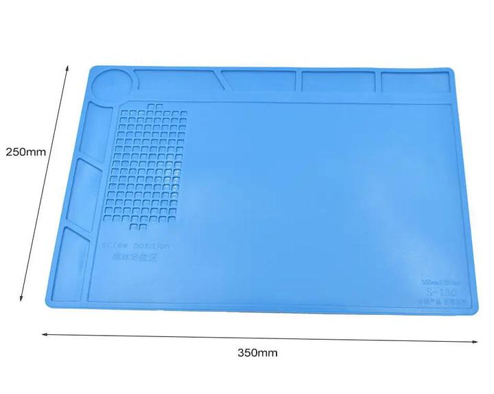 Силіконовий килимок S-130 для ремонту техніки/пайки 350x250 мм