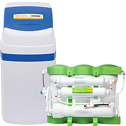 Комплект обладнання FK1018CABCEMIXC Преміум для очищення води у квартирі з 1 санвузлом