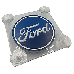 Табличка під лобове скло, світлодіодна табличка позначення з підсвічуванням 16х16 см ( Ford ) 1шт