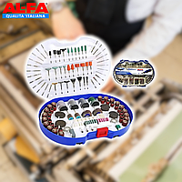 Насадки для гравіра набір 276 шт AL-FA ALASMG276 Зручний кейс