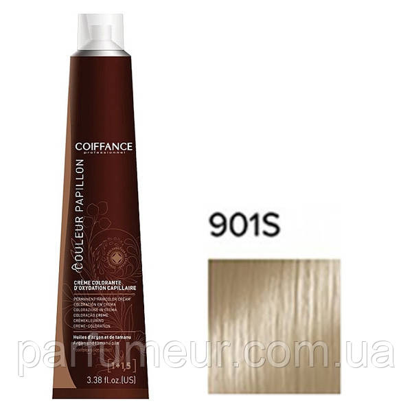 Coiffance Couleur Papillon Стійка крем-фарба для волосся 901S свiтло-попелястий натуральний блонд, фото 1