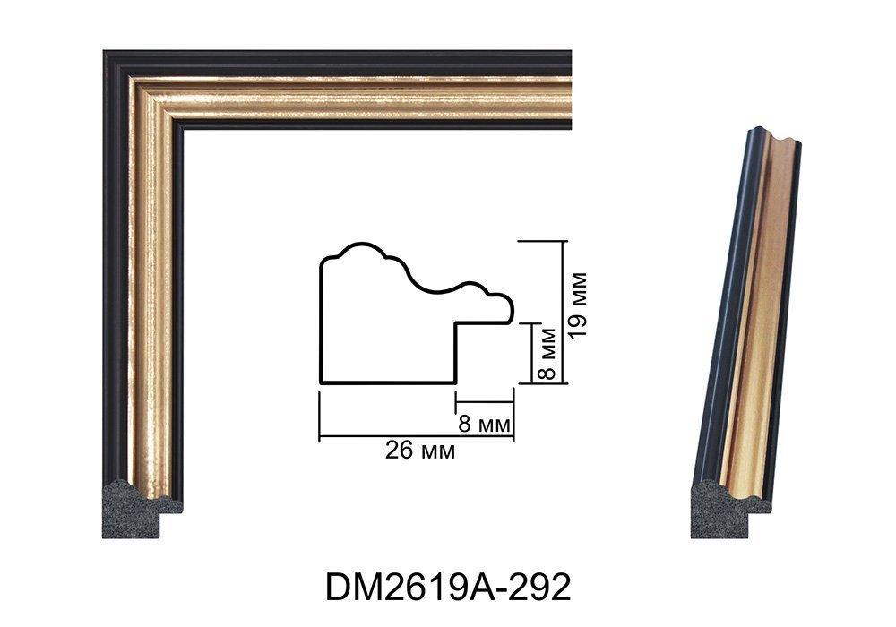 Пластиковий багет для рам DM2619A-292, фото 1