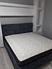 Ліжко двоспальне МК-5, двоспальне ліжко з м'яким узголів'ям для спальні MegaMebli, фото 10