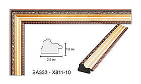 Пластиковий багет для рам SA333-X811-10