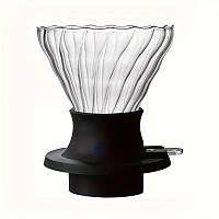 Імерсійний пуровер для заварювання кави з клапаном скляна воронка V60 02