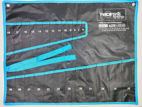 Чохол для комбінованих ключів 25 кишень Profline 60225-1, фото 1