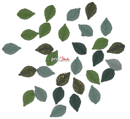 Об'ємні лисття для нігтів (30 шт. в уп.)