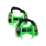 Ролики на п'яту Flashing Roller Flash roller (зелені), фото 2