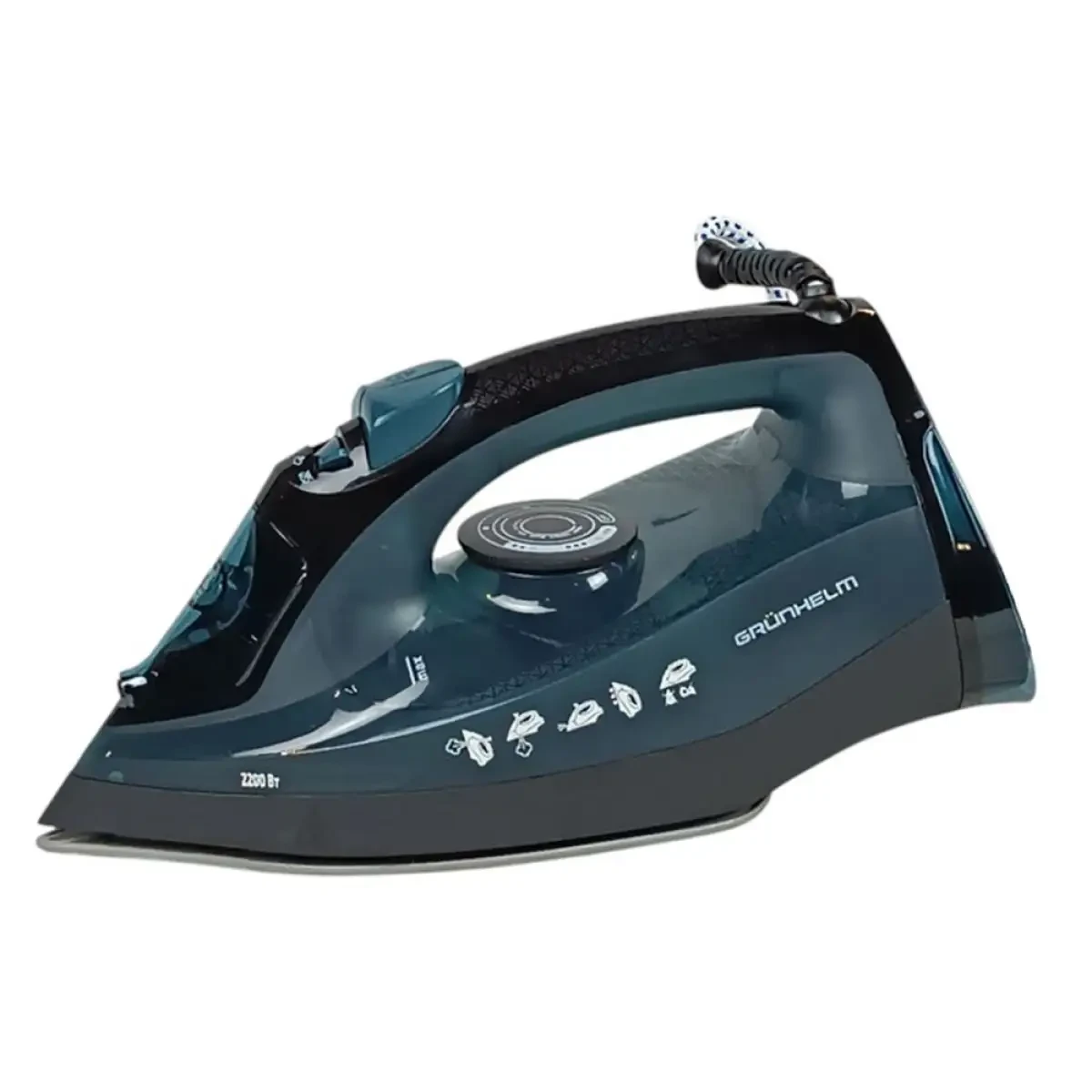 Праска Grunhelm керамічна підошва 2200 Вт EI8871C, фото 1