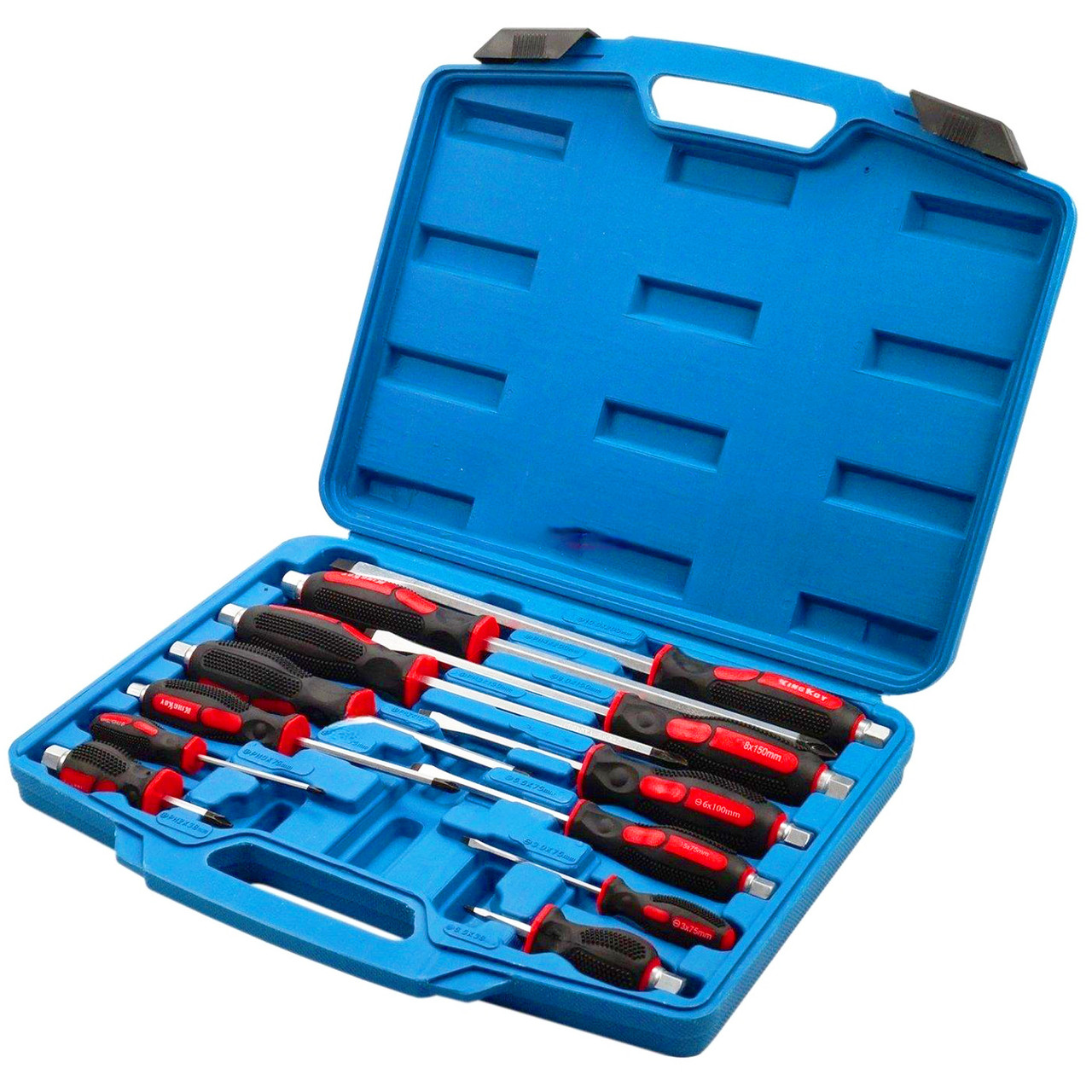 Набір ударних викруток ергономічних 12 од. King 63106