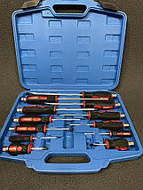 Набір ударних викруток ергономічних 12 од. King 63106, фото 5