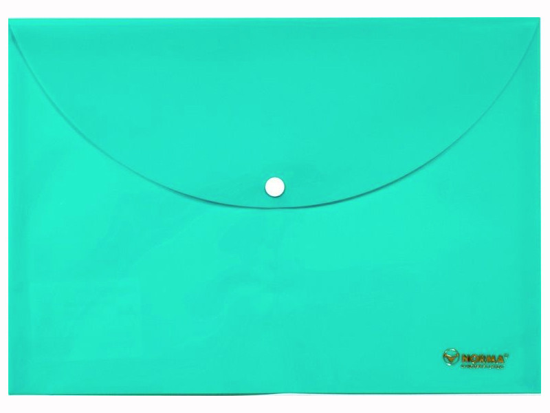 Папка на кнопці А4 5102-04 NORMA Pastel зелена (12), фото 1