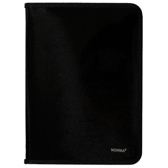 Папка на блискавці А4 5098 непрозр,3см NORMA (12), фото 1