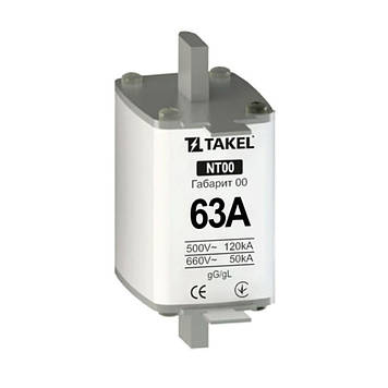 Плавка вставка запобіжника NT00 63А