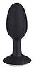 Анальна пробка зі стразом You2Toys Butt Plug Diamond S, силікон, чорна, фото 2