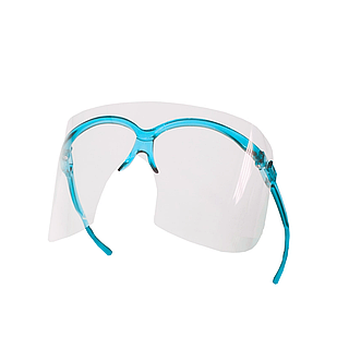 Щиток захисний, щитки церкамед, щиток захисний (в комплекті - антистатичні, пластини 5шт) СИНІЙ