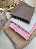 Пелюшка з жатого мусліну  90×80 см