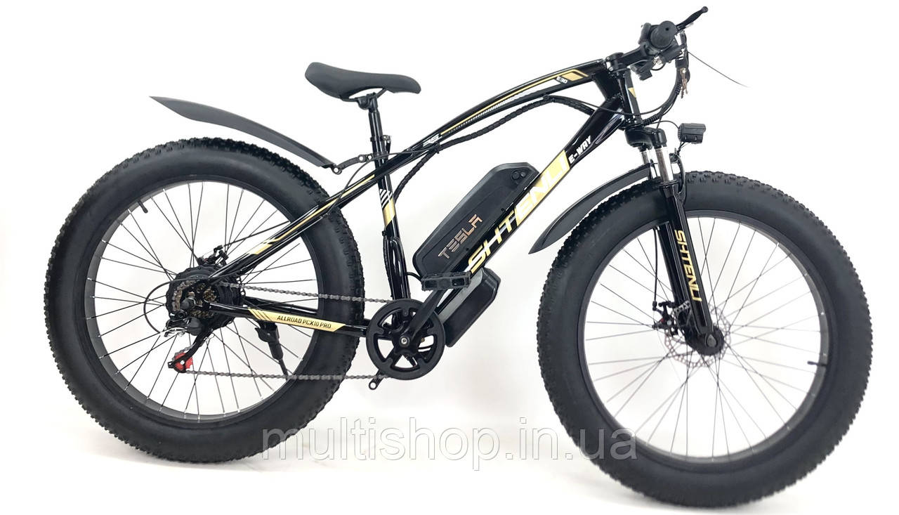 Електровелосипед Tesla Fatbike 26" (1200W 48V 21Ah)