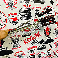 Розбірна піч-мангал до казана Стефанія+ шампура (З ЖАРОМІЦНИМ ПОКРИТТЯМ), фото 10