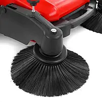 Механічна підмітальна машинаМеханічна підмітальна машина HECHT 8105 , робоча ширина 105 см, контейнер для сміття 48 л, фото 6