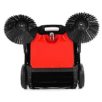 Механічна підмітальна машинаМеханічна підмітальна машина HECHT 8105 , робоча ширина 105 см, контейнер для сміття 48 л, фото 4