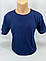 Базова футболка унісекс Темно синій XL, фото 3