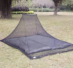 Сітка москітна Solve Двухмістна на ліжко Чорна KT6020001