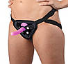 Набір страпонів з вібрацією Double-G Deluxe Vibrating Strap-On Kit, фото 2