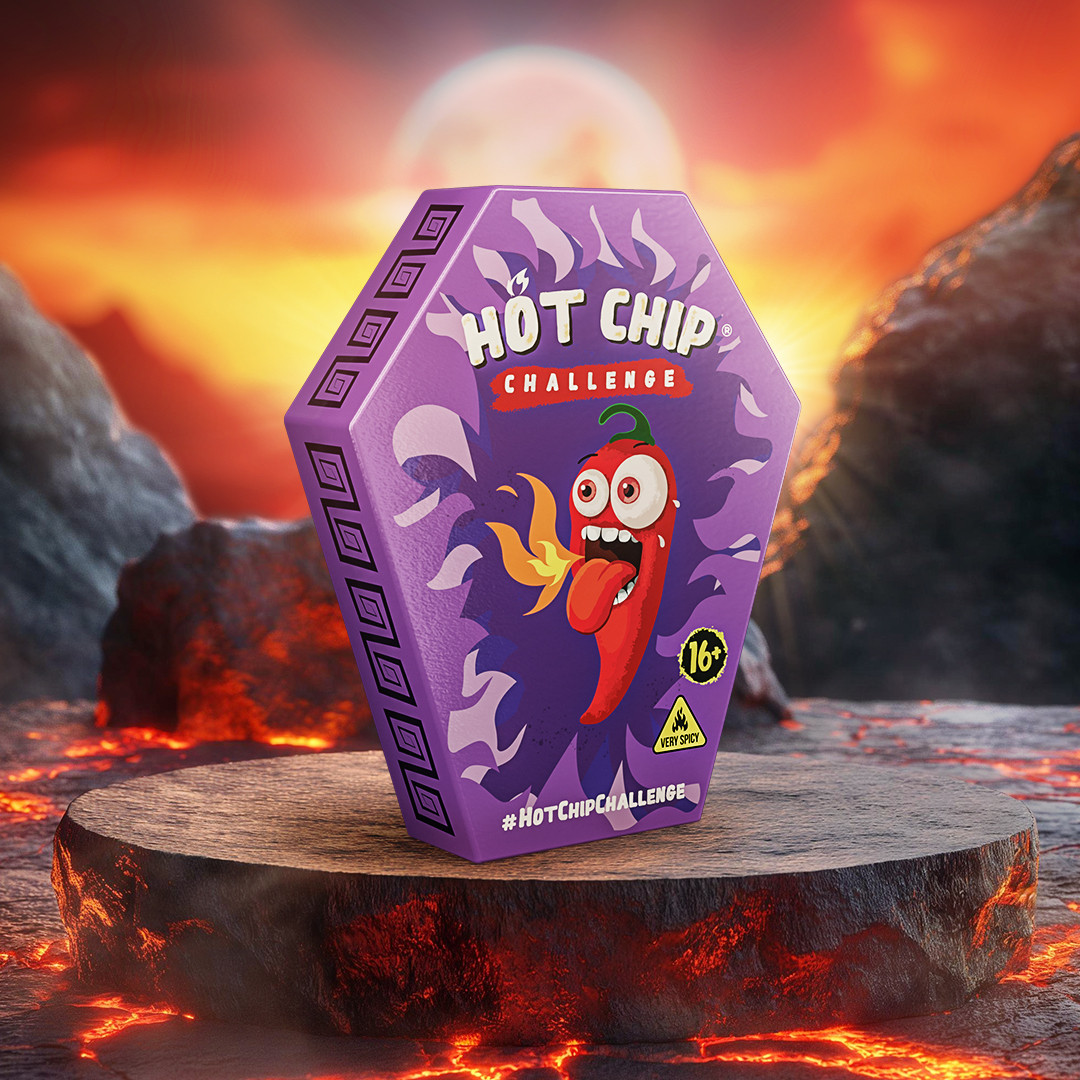 Гострий чіпс Hot Chip Challenge 2,5г, фото 1