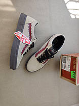 СКИДКА 41 р Vans Old Skool x Nintendo Game Over Light Brown кеды женские кроссовки БЕЖЕВЫЕ на темной подошве, фото 3
