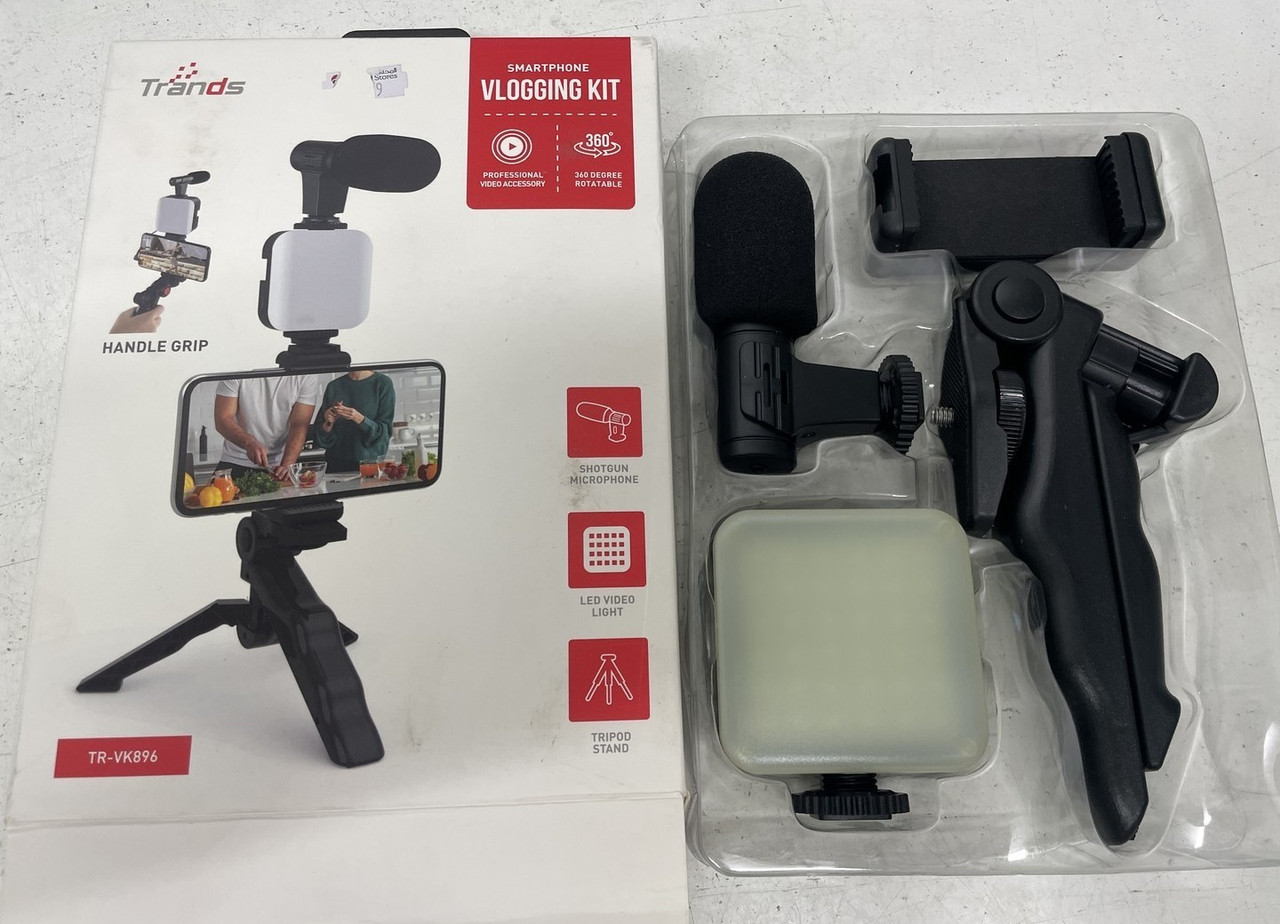 Trands TR-VK896 Комплект для блогінгу (Mic+Tripod+Stand+LED), фото 1