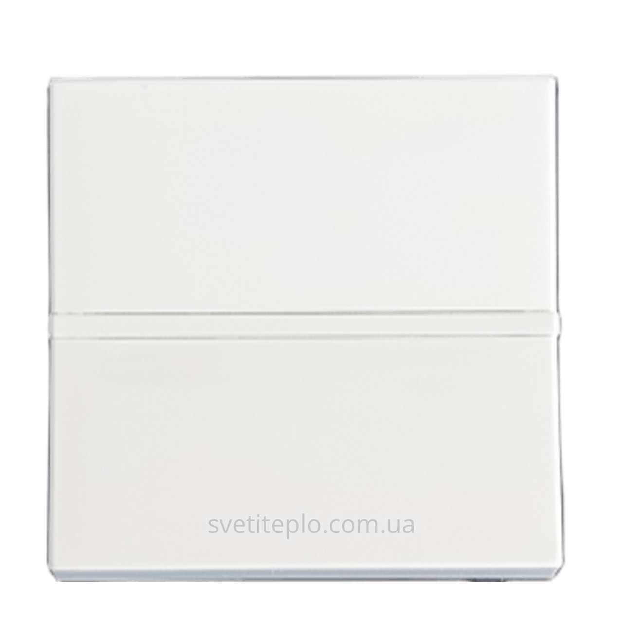 Вимикач 1 кл N2201BB Total White Zenit ABB