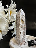 Натуральний агат обеліск з агату крейзі агат «олівець" з агату натурального ., фото 2