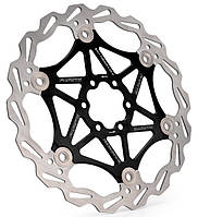 Ротор велосипедний дисковий гальмівний диск для велосипеда FMFXTR 180 мм на павуку (чорний)