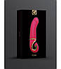 Вібратор нереалістичний Gjay Gvibe, рожевий, 22 см х 3.7 см, фото 7