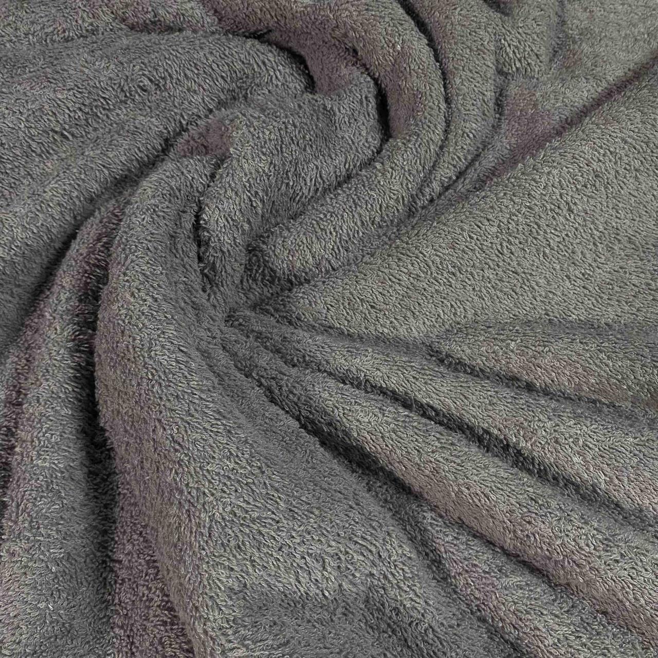 Махрова тканина двостороння преміум, (410 г/м2), сіра, фото 1