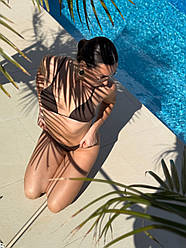 Купальник жіночий роздільний Yasmin шоколад