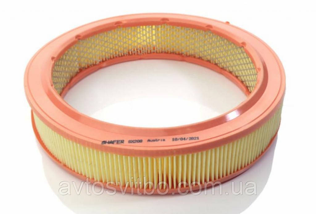 Фільтр повітряний VW Golf II, III, Passat B3, B4, Polo, 1.3-2.0, 81-94 (з внутрішньою металевою сіткою), фото 1