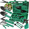 Набір садових інструментів 10 в 1 для саду городу в кейсі, фото 2