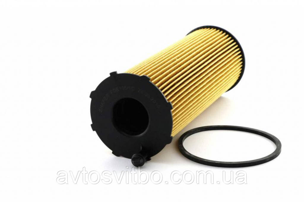 Фільтр масляний VW Touareg, Phaeton, Audi A4, A5, A6, A8, Q5, Q7, Cayenne 2.7D-6.0D (03-08), (кругла гумка), фото 1