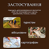 Курвиметр для креслення, курвіметр для карт, кишеньковий кульвиметр Hechpro (COMP23), фото 3