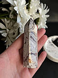 Натуральний агат - крейзі обеліск з агату крейзі агат «олівець" з агату натурального, фото 4