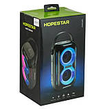 Колонка Hopestar Party 200 Mini бездротова з підсвіткою, чорний, фото 5
