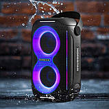 Колонка Hopestar Party 200 Mini бездротова з підсвіткою, чорний, фото 7