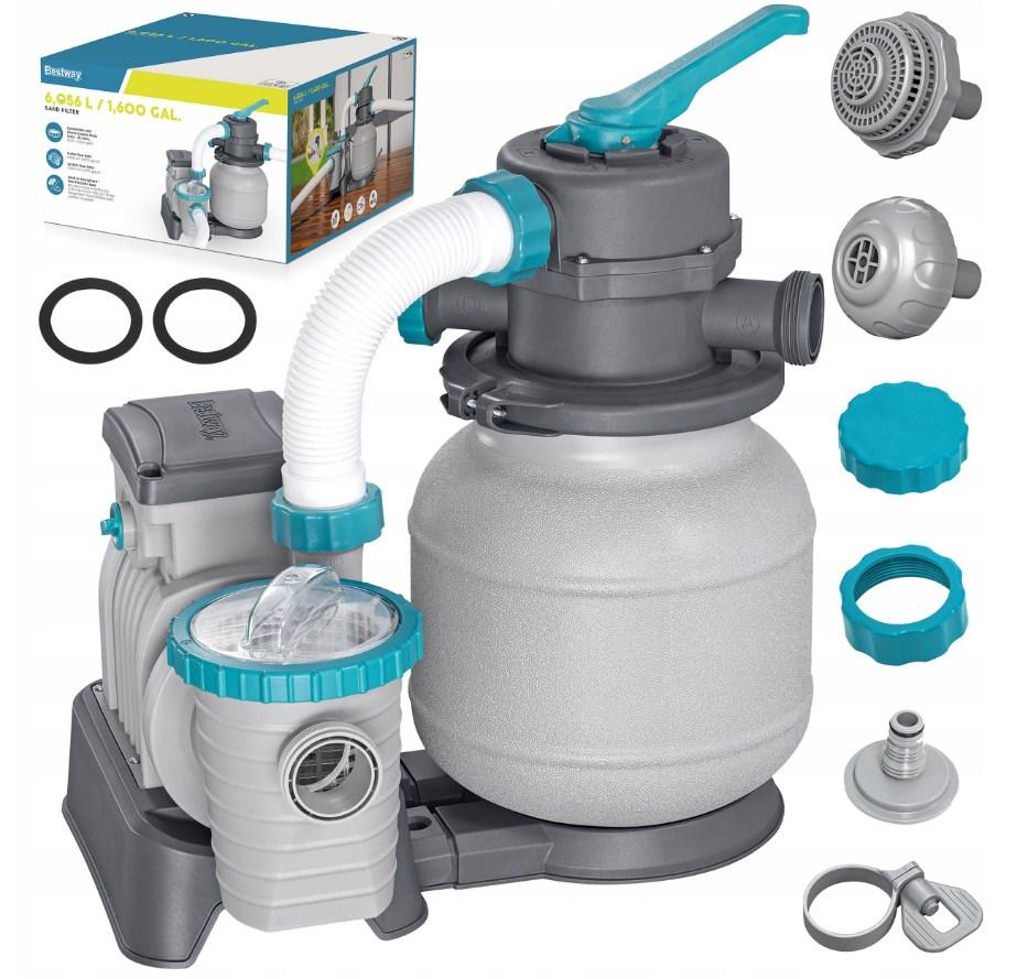 Пісочний насос Фільтр для басейну Bestway 58497, фото 1