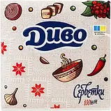 Серветки столові Диво 1 шар білі 23х24 см 100 шт., фото 2